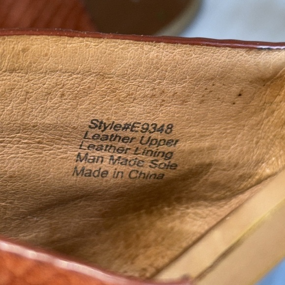 Madewell Thea D’Orsay Burnt Orange Snakeskin Textured Flats - Picture 12 of 13